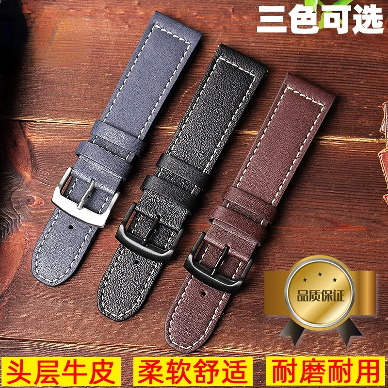 For Citizen Eco-Drive CA0695-17E Series Genuine Leather Watch Band Ca4210 Aw1360 Men\'s Bracelet