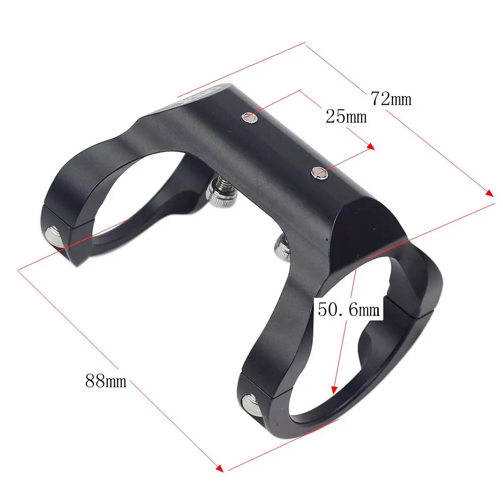 TRIGO Alloy Front Carrier Block Bracket Adapter S Bag Mount for Birdy K3 Fnhon Folding Bike Bag Hanger Carry Block Adaptor