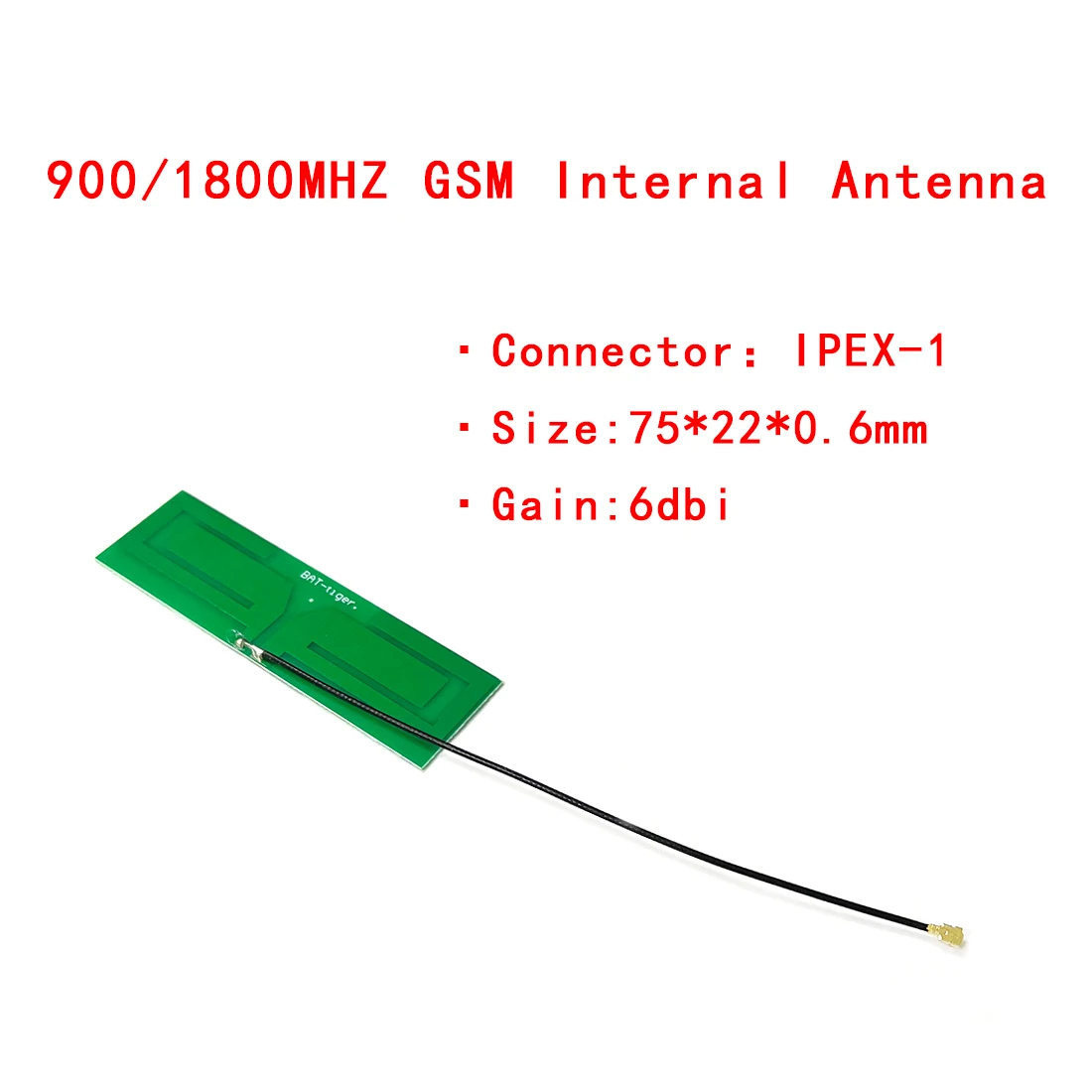 

900/1800MHZ GSM Internal Antenna 6dbi High Gain Module Aerial PCB 75*22*0.6mm