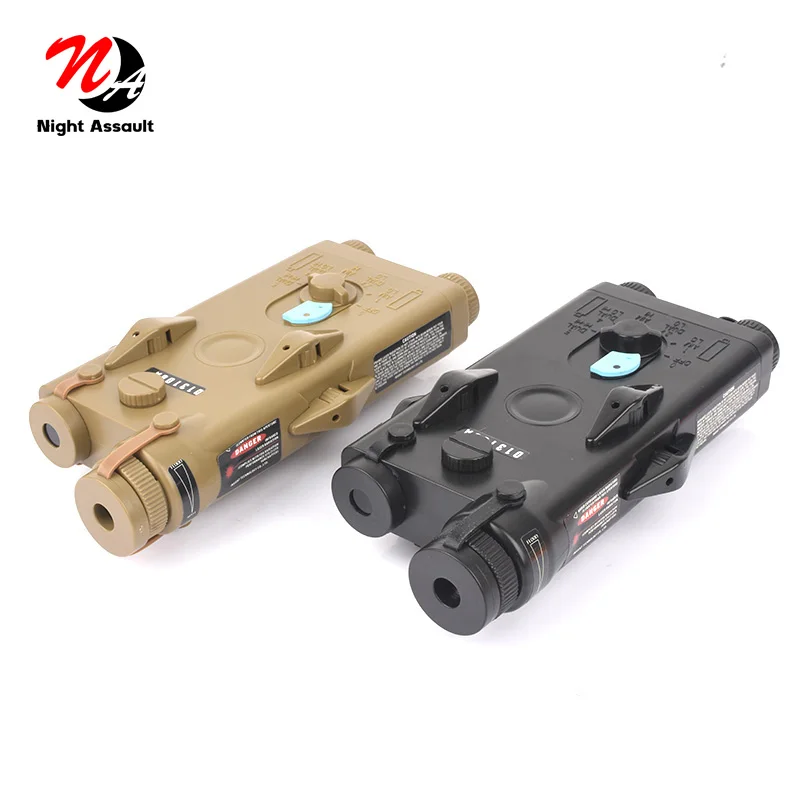 Airsoft Nylon AN peq PEQ-2 Red Dot Laser sight Batterie Case Red Laser For 20mm R64.No Function PEQ2 Box Hunting Weaponlight