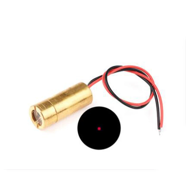 650nm 5mW 3V 5V 12V Dot Cross Line Red Laser Head Industrial Grade Laser Module