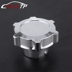 RASTP-Billet Polished Aluminum Alloy Oil Filler Cap with Seal for Chevrolet Camaro Corvette LSX LS1 LS6 LS2 LS3 LS4 GM RS-OFI040