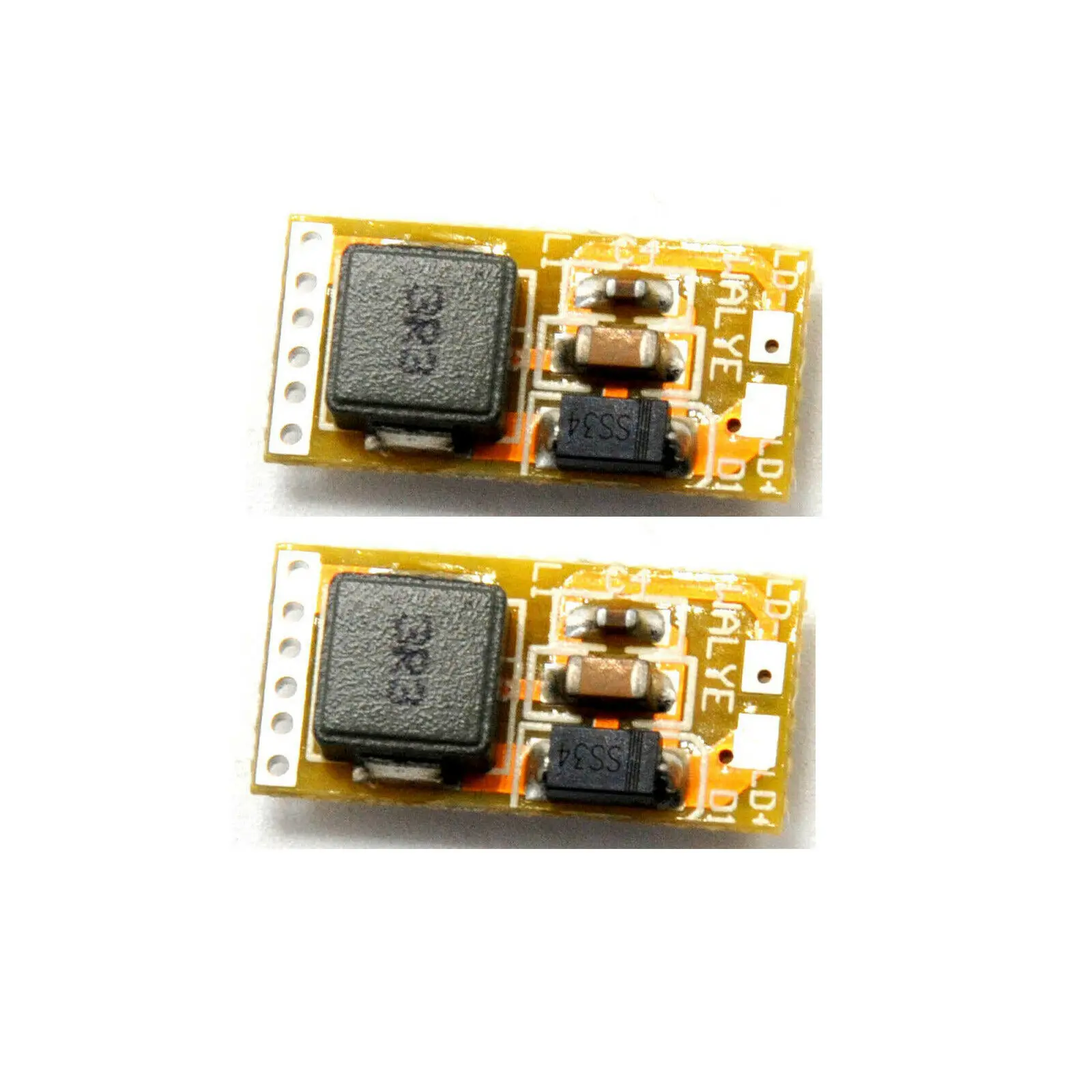 2pcs 515nm 520nm 530nm 30mw-120mW Laser Diode Boost Power Supply Driver Board 3V