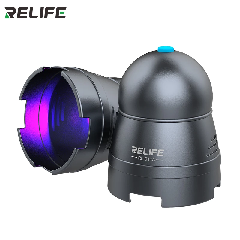 Imagem -02 - Relife-uv Glue Cura Lâmpada Ferramenta Portátil do Reparo do Telefone Móvel Smartphone Aquecedor de Óleo Verde Rl014a Usb