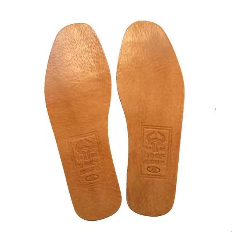 Breathable Leather Insoles Women Men Ultra Thin Deodorant Shoes Insole Pads Inserts Absorb Sweat Inner Soles