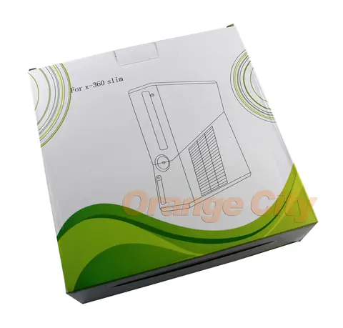 1 conjunto de substituição conjunto completo habitação escudo capa caso para xbox360 xbox 360 magro game console caso proteção