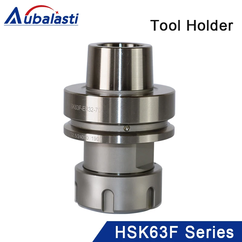 HSK63 Tool Holder HSK63F-ER20 ER25 ER32 ER40 Engraving Machine Woodworking Machine High Speed High Precision HSK63F Knife Handle