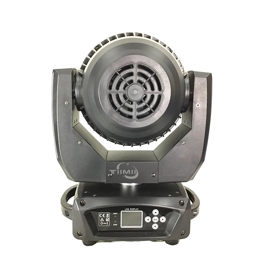 Imagem -04 - Led Zoom Moving Head Light Lira Lavar Zoom Cto Mac Aura Flycase 19x15w Dmx512 sem Impostos Pcs