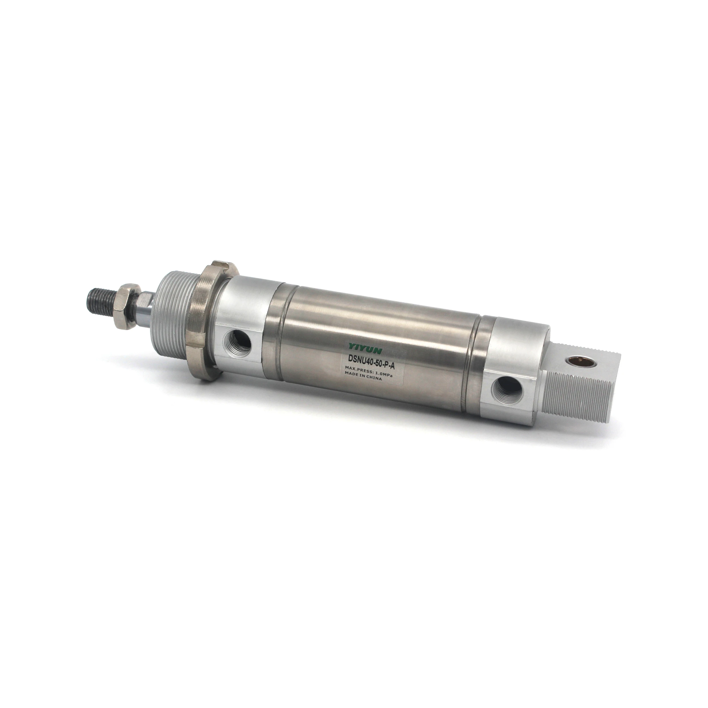 1pc DSNU-40-20,25,30,40,50,75,80,100-P-A DSNU-40-20,25,30,40,50,75,80,100-PPV-A YIYUN Pneumatic Air Cylinder DSNU Series