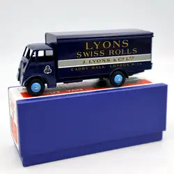 Atlas Dinky 514 Supertoys GUY Van LYONS SWISS ROLLS Truck Blue Diecast Models Car Collection Auto gift