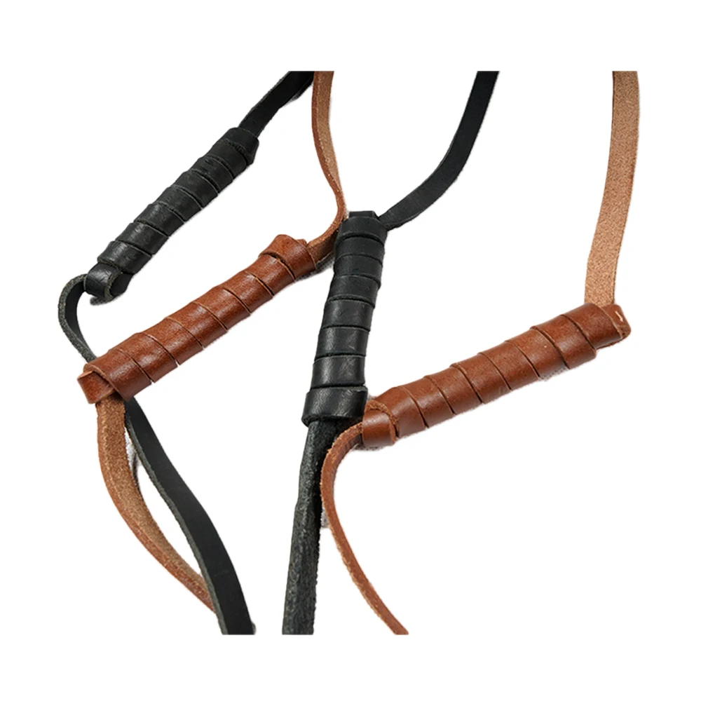 LLavero de cuerda de cuero,