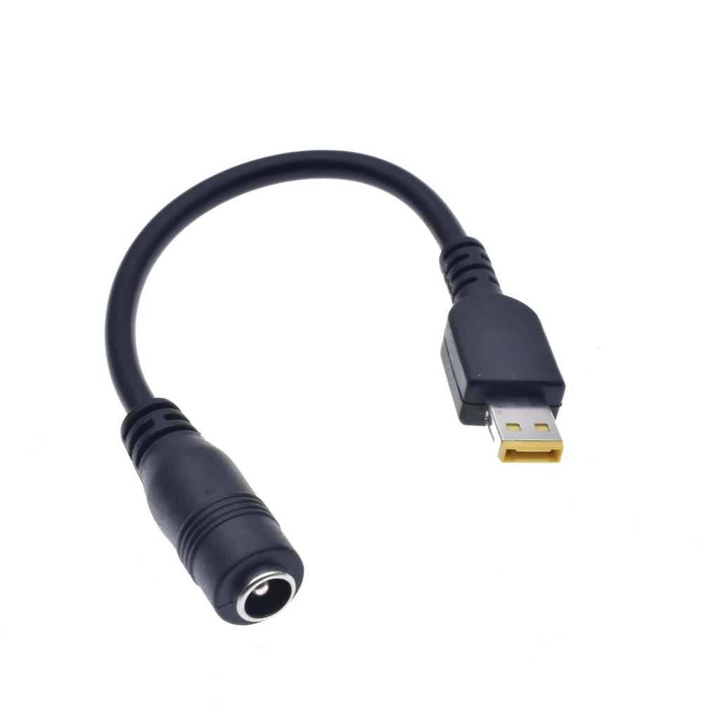 Dc Power Adapter Plug Converter for Lenovo ThinkPad 10 Helix 2 Laptop 5.5x2.5mm Female to Square Plug Connector Notebook Charger image 6