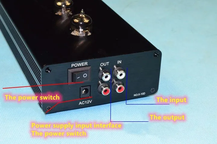 ارجع إلى الفاكس X-10D 2.0 دائرة الخط الأصلي HiFi 6N11 أنبوب عازلة الصوت إشارة أنبوب المضخم لمضخم ما بعد النقي