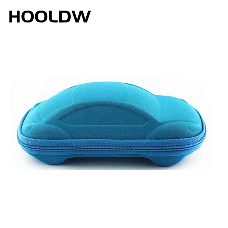 HOOLDW Children Car Shaped Glasses Case Cute Glasses Strage Bag Boxes Cases Kids Sunglasses Cases Automobile Styling Box