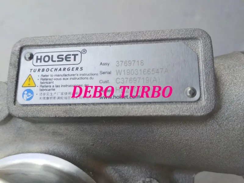 NEW GENUINE HE200WG 3769718 3769719 turbo Turbocharger for Dongfeng NISSAN Cabstar CUMMINS Engine 4BTAA 3.9L 92KW Euro IV