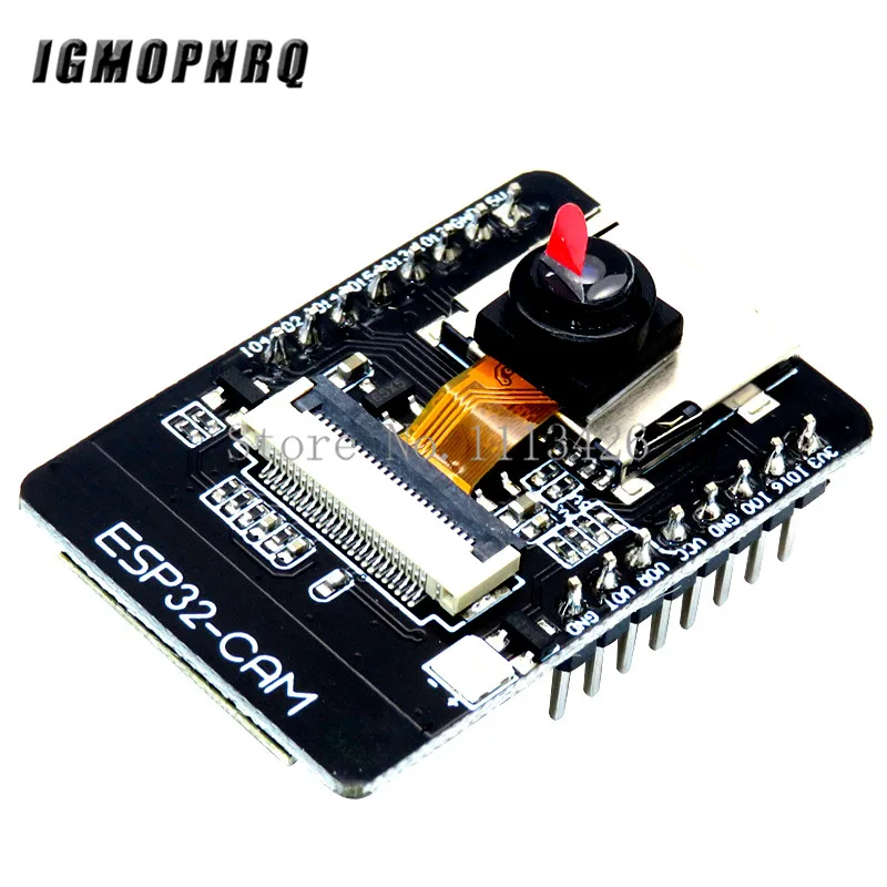 ESP32-CAM-MB WIFI ESP32 CAM Bluetooth Development Board with OV2640 Camera MICRO USB to Serial Port CH340G 4.75V-5.25V Nodemcu