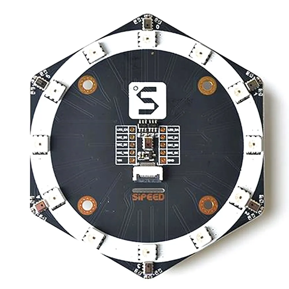 Sipeed K210 RISC-V AI+lOT Onboard Debugger Binocular Camera Microphone Array