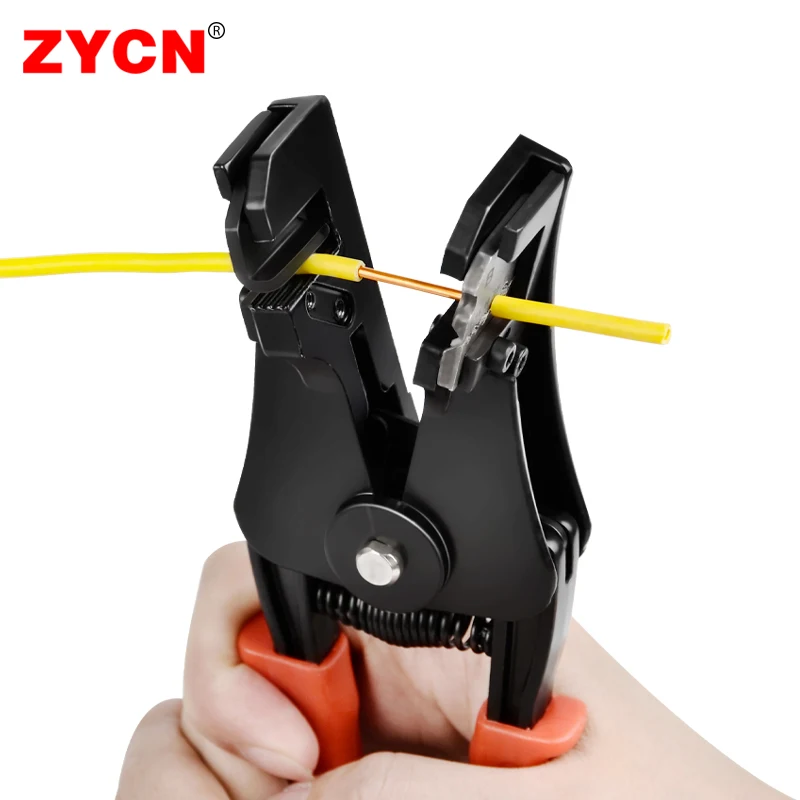 Automatic Wire Stripper HS700A/B Crimping Pliers Terminal 0.25-6MM² Network Cable Clamp Cutter