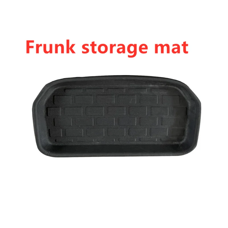 XPE All-weather 3D Cargo Liner posteriore tronco Mat anteriore Frunk Storage Box Mat antiscivolo facile da pulire fodere per Tesla Model Y