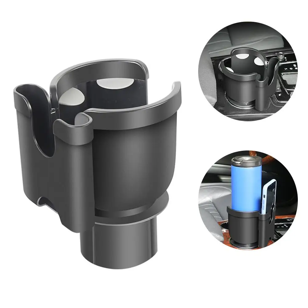 Universal Car Cup Holders Drink Holder Expander Adapter Car Seat Adjustable 2 in 1 Multifunctional Mount Extender Car Cup Holder