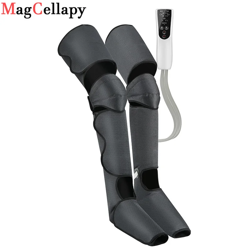 

Leg Massager for Circulation with Heat Air Compression Calf Thigh Foot Massage Muscle Pain Relief Boots with Handheld Controller