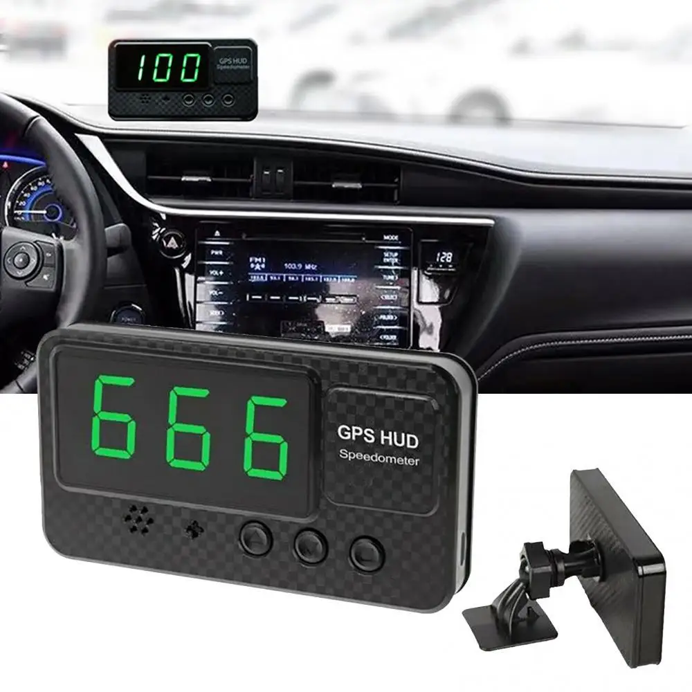 

Universal Car Digital Head-Up Display GPS Over-Speed Alarm Speedometer Odometer