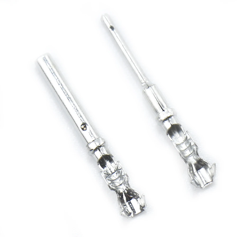 1, 0A Plug-In Spring Auto Wire Harness Connector Cord End Terminal Connector Tembaga Crimping Terminal Female Male Kit Electrical