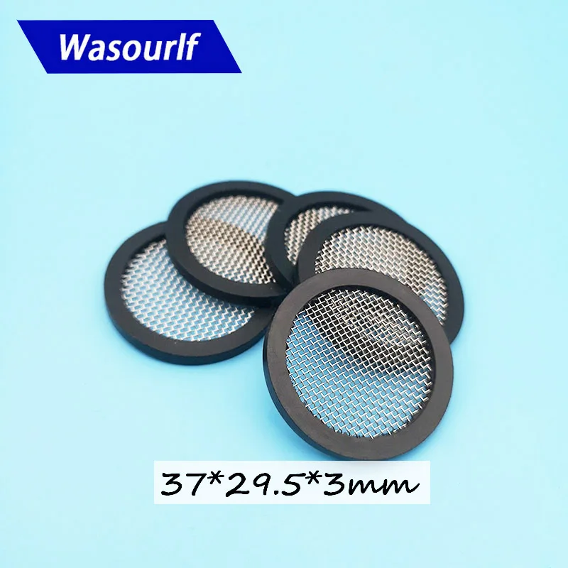 Wasourlf 5 PCS Round Flat Gasket 37mm Diameter Pipe Machine Rubber Ring Sealer Hermetic Seal Water Bathroom Faucet Accessories