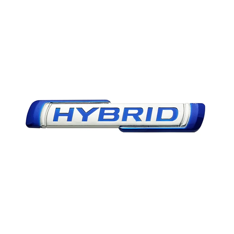 3D ABS HYBRID logo emblem body car sticker decoration For Suzuki Solio accessories diesel hybrid new version Car Styling