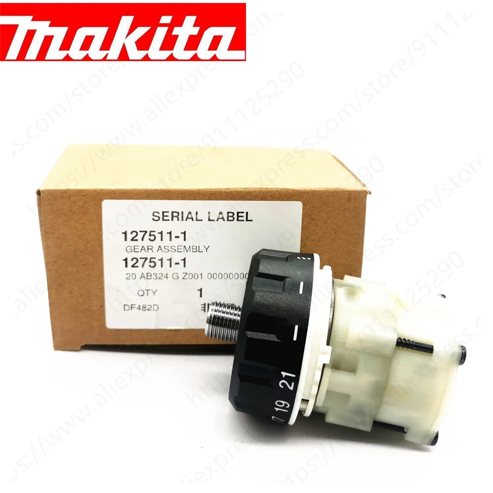 Makita – boîte de vitesses 123444-8, pour DDF482Z DDF482 DF482D 127511-1