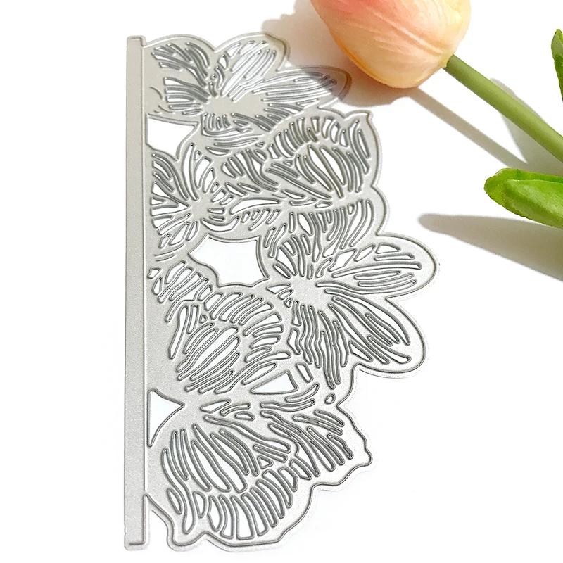 Flowers Lace Metal Cutting Dies Wedding  Border Craft Die cut Scrapbooking New 2019 For diy Paper Card Making stamps and dies