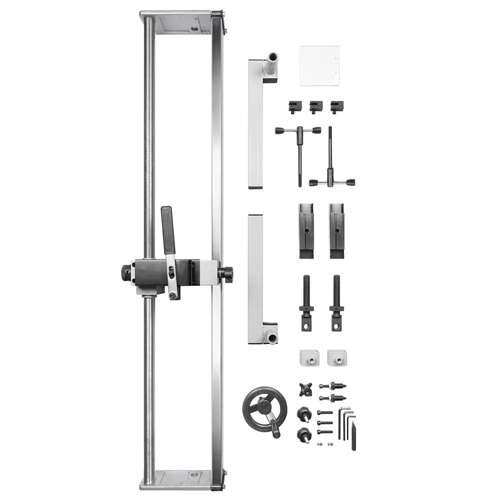 Woodworking lathe wood rotary copying bracket stair column handrail table and chair template processing tool holder guide rail