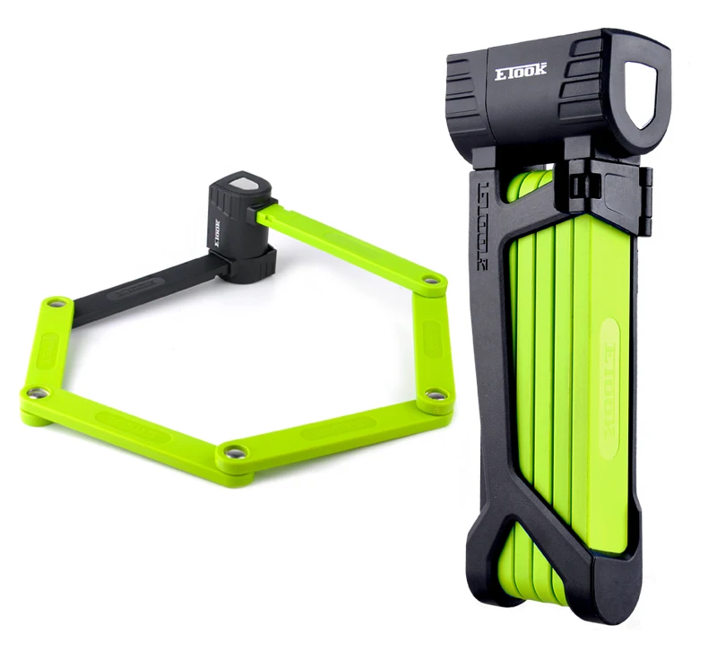 ETOOK Bicycle Lock Folding Chain Lock Anti-theft Scooter Motorcycle E-bike Joint Lock Anti-shear MTB Bike Lock Bike Accessories