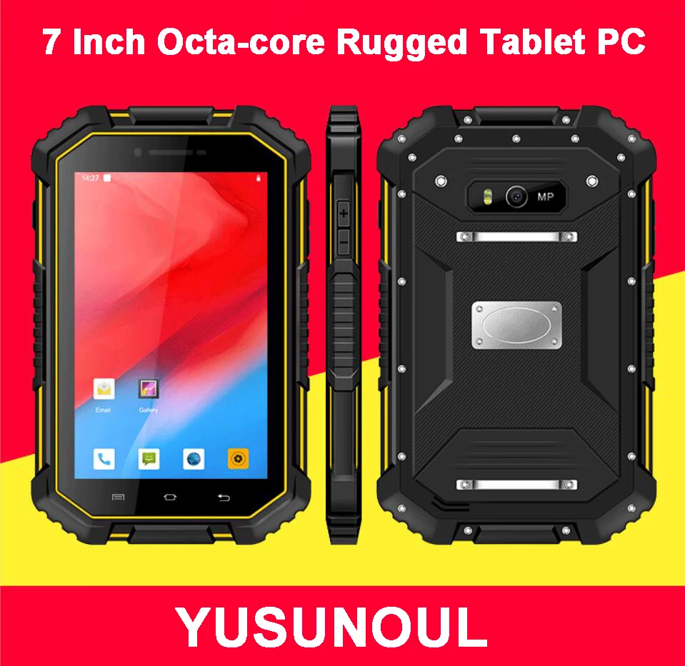 7 inch Android industrial octa-core rugged tablet PC