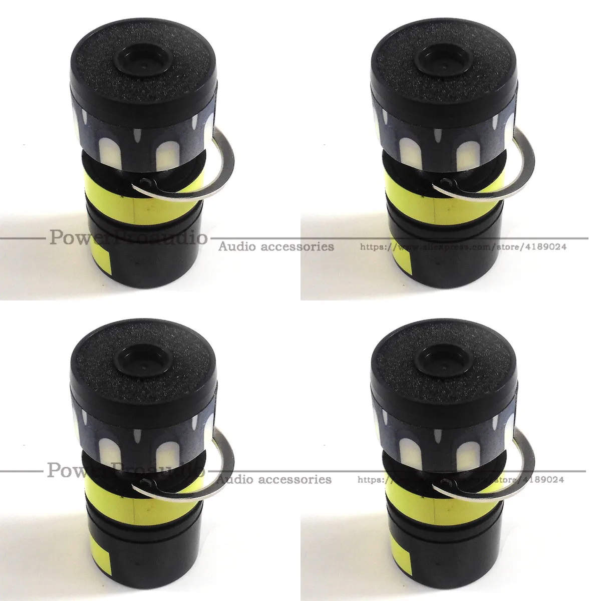 Cápsula de cartucho de micrófono 4 Uds para micrófono inalámbrico shure Beta58A supercardioide dinámico Vocal Beta58, bobina móvil Mike
