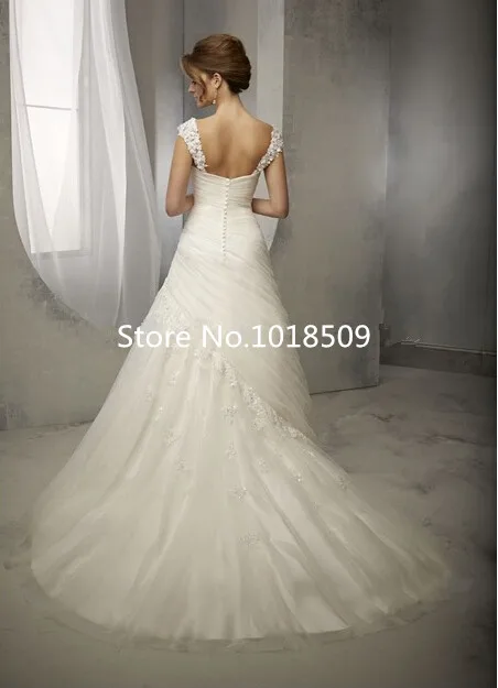 Sweetheart with Cap Sleeve and Crystal Beading Ruched Organza A-line 2018 Appliques bridal gown mother of the bride dresses