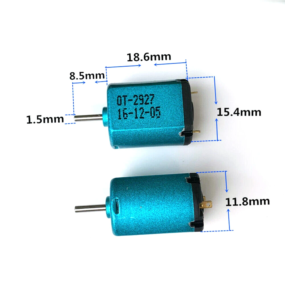 Mini 030-2927 Motor DC 1.5V-3.7V 52000RPM High Speed Mute Micro Motor Carbon Brush 030 Electric Electronic Lock Fan Appliance