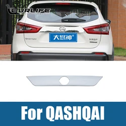 For Nissan Qashqai j11 2016-2021 ailgate Rear Door Bottom Cover Molding Trim Stainless Steel back door trim car Accessories