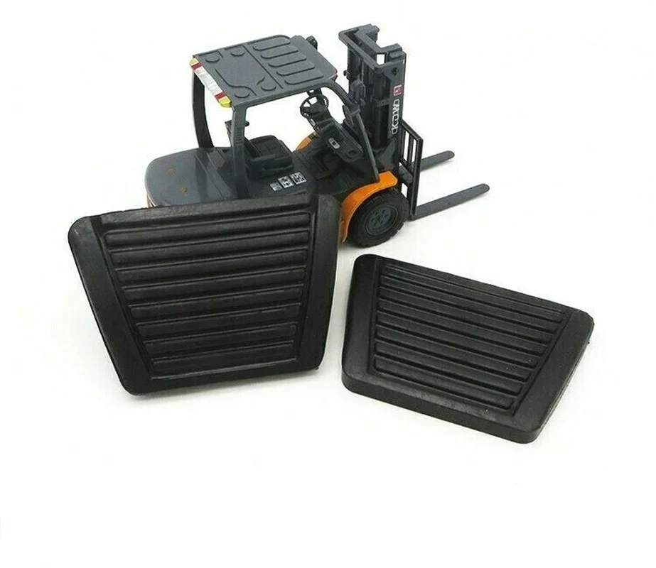 Tapis en caoutchouc pour pédale de frein et d'embrayage de chariot élévateur, 2 pièces, pour Machine HELI HANGCHA
