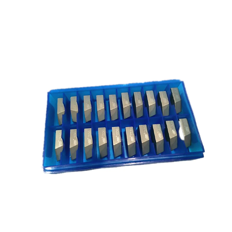 Carbide welding inserts 20pcs/lots C125 YG6 YG8 YW1 YW2 YT5 YT14 YT15 Thread turning cutter CNC lathes tools high quality steel