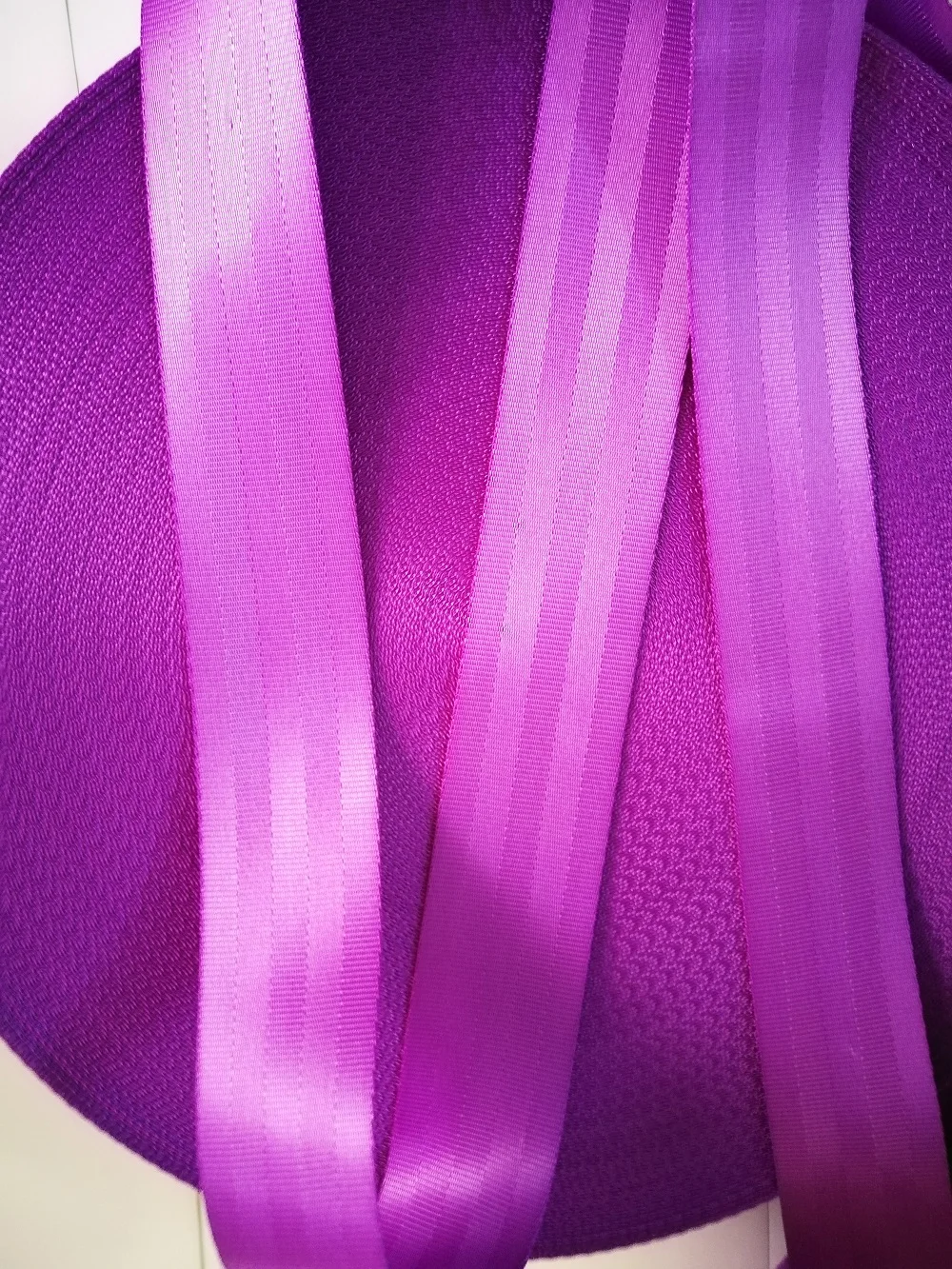 Purple 3M-30M Car Seat Belt Webbing Universal Car Personalized Modification 3C Certified Child Safety Belt Car Accessories