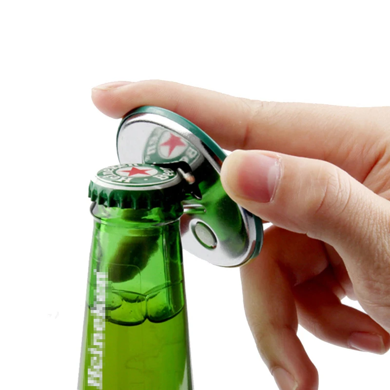 30pcs Customized Fridge Magnet Bottle Openers Promotional Gifts Custom Logo Metal Magnet with Beer Bottle Opener, 5.8cm 2.25inch