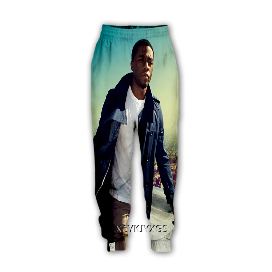 

xinchenyuan 3DR.I.P.Chadwick Boseman-Camiseta Print Casual Pants Sweatpants Straight Pants Sweatpants Jogging Pants Trousers K48