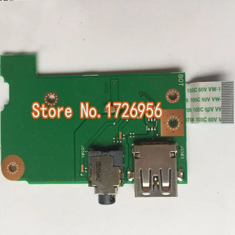 Original Laptop/Notebook Audio USB Board For Asus X453 X453SA IO Board