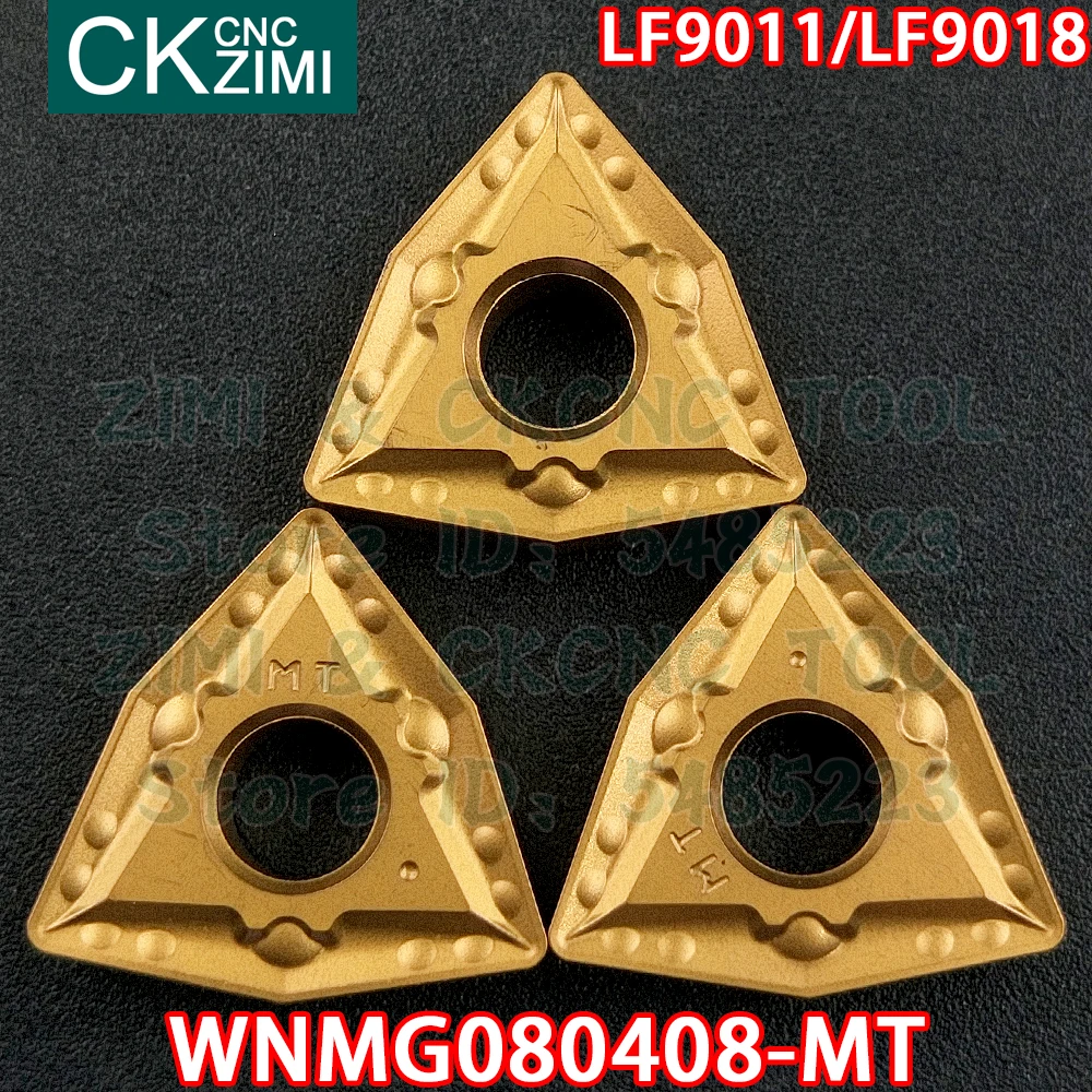 WNMG080408-MT LF9011 WNMG080408-MT LF9018 insertos de carburo de torneado exterior inserta herramientas de Metal CNC herramientas de torno WNMG para acero