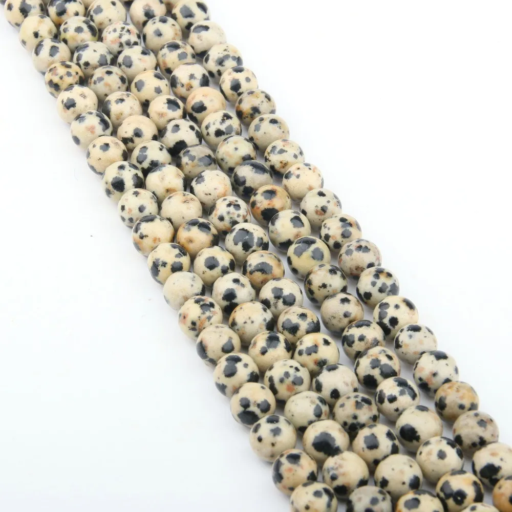 Natural Stone Beads Indian Agat Amazonite Unakite Stone 4/6/8/10/12mm Loose Beads for Jewelry Making Necklace DIY Bracelet