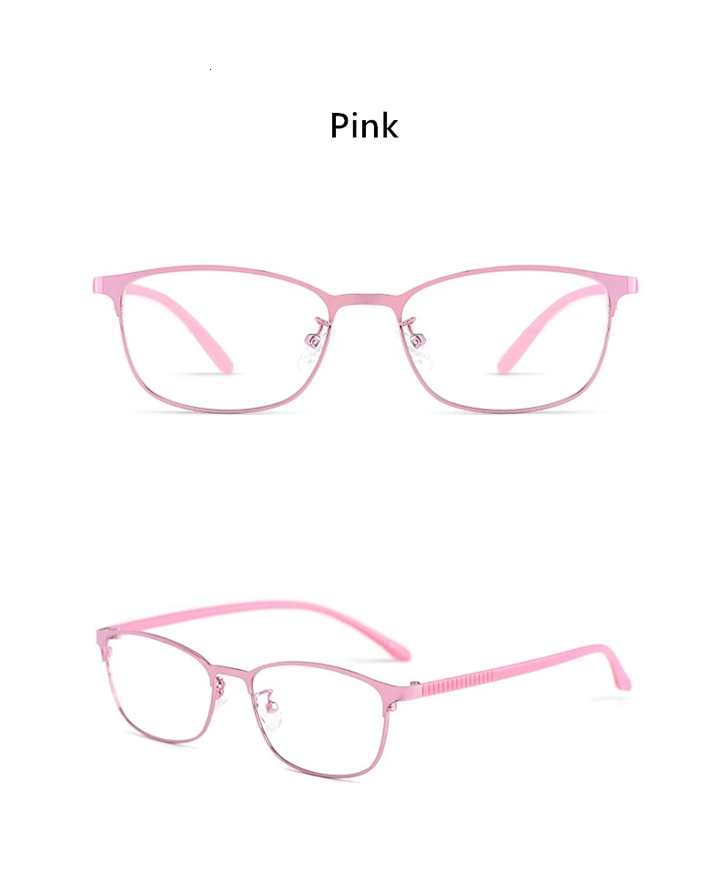 YIMARUILI Ultra Licht Mode TR90 Rot Metall Brille Rahmen Retro Runde Kleine Gesicht Optische Brillen Rahmen Frauen 3569 – Detail 7