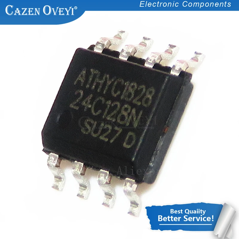 10pcs/lot AT24C128N SOP-8 24C128N SOP8 24C128 SOP AT24N128 AT24C128 AT24C128C SOP8 In Stock