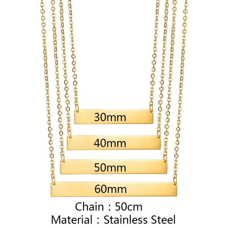 Bluelory Personalized Engraved Music Spotify Code Women Necklace Stainless Steel Custom Favorite Song Code Jewelry  Dropshipping