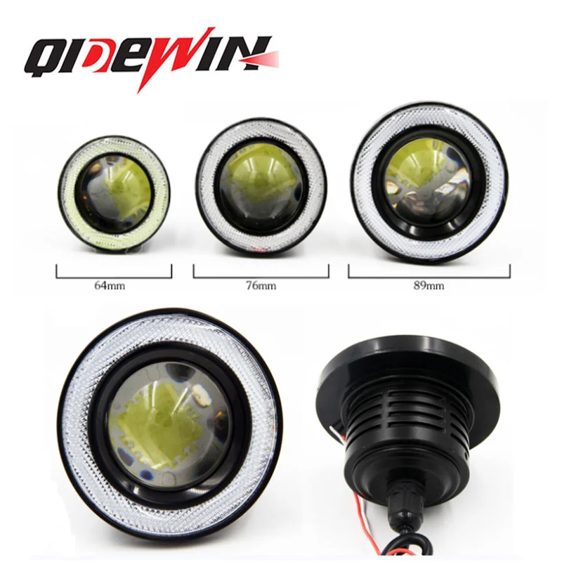 2PCS Projector COB LED Car Fog Light 2.5\